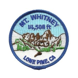 Mount Whitney Iron On Patch Collectible Souvenir